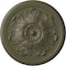 Ekena Millwork Legacy Acanthus Ceiling Medallion (Fits Canopies up to 3 1/2"), 12 3/4"OD x 7/8"P, Painted Turtle CM12LEPTF - alternate 1